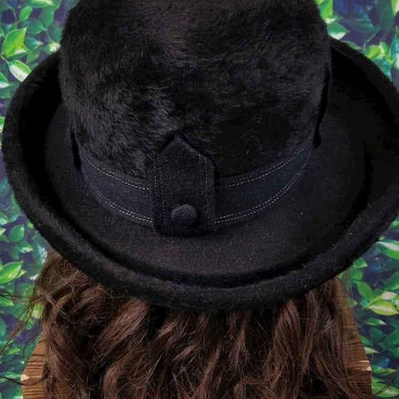 Vintage Christian Dior Black Hat main image 6